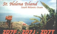 Ham Radio QSL/QSO ZD7F ZD7J