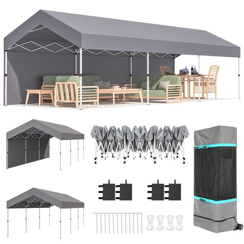 Carport 10x30 pop canopy - 10x30, up