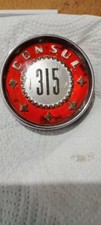 Ford 315e Consul  Bonnet Badge Classic Car 1960s Genuine Fomoco 315 Pre- Cortina