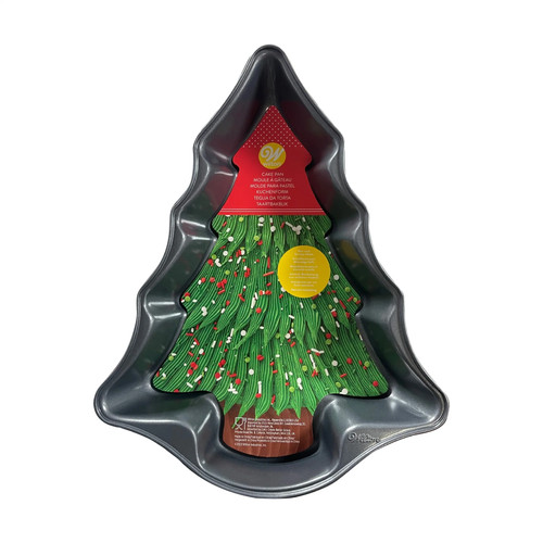 Non stick christmas - tree, cake