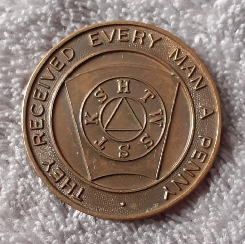 Masonic token they received - token.,