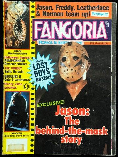 Fangoria magazine 68 jason - fangoria,