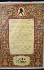 Sherlock Holmes Museum Family Tree Print