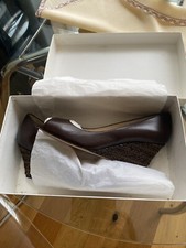 LK Bennett Peep Toe Wedge Heel