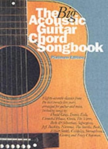 The big acoustic guitar - guitar, chord