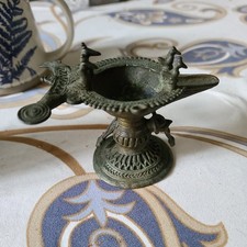 vintage Brass  Diya Oil Lamp