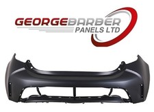 TOYOTA COROLLA 2019-2023 REAR BUMPER SMOOTH BLACK - NO SENSOR HOLES (HATCHBACK)