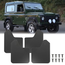 For LAND ROVER DEFENDER 90 110 4Pcs Mud Flaps Guards Splash Mudflaps Front Rear