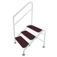 Caravan Steps & Handrail White