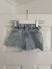 Zara denim shorts Size 12-18