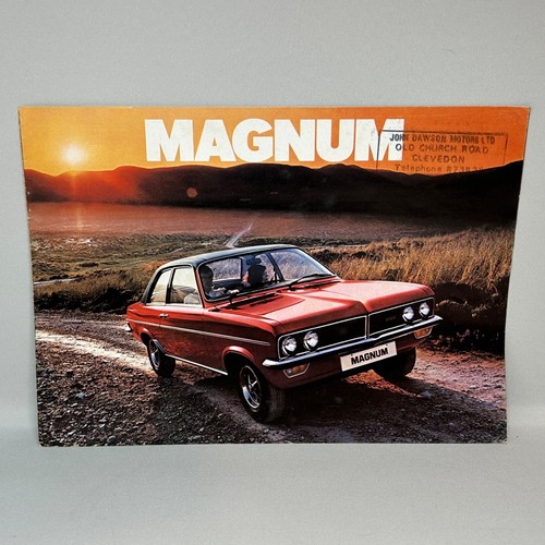 Vintage vauxhall magnum - vauxhall, magnum/magnum