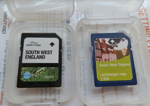 Satmap - west, england)