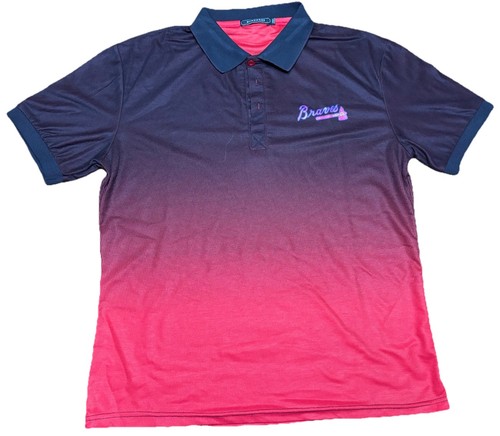 Atlanta braves polo shirt 2xl - atlanta,