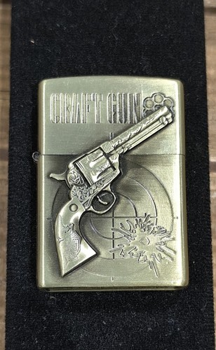 Heavy brass flip lighter - brass,