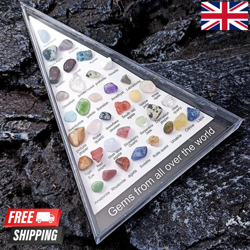 36pcs natural gemstone crystal - natural,