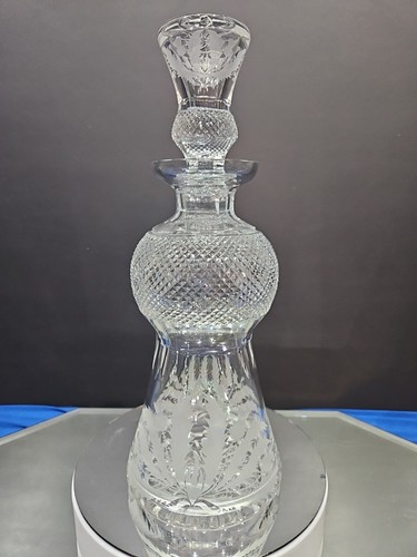 Vtg wine decanter - wine,