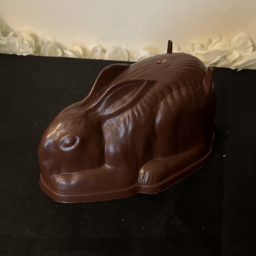 Vintage brown hard plastic - brown,