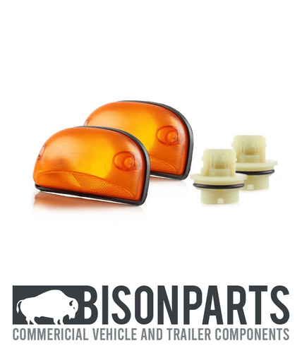Amber side repeater - repeater, lamp