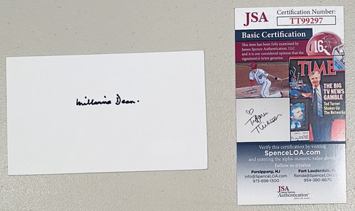 Millvina dean signed - dean,