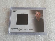 JAMES BOND RELIC COSTUME CARD QC23 JAMES BOND'S JACKET DANIEL CRAIG #109/625
