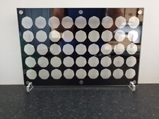 Coin Hunt 50p coin stand holder display acrylic No coins included x45 slot