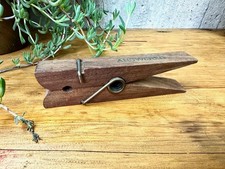 Large Vintage ANSWERED Wooden