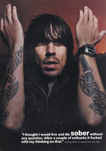 Anthony kiedis red hot chili - (red,