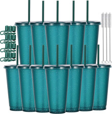 12 Pack Reusable Plastic Cups