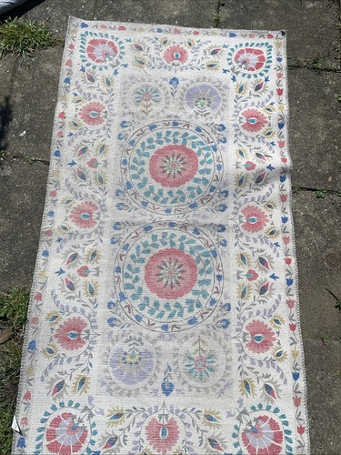 Dunelm hani floral rug - hani,