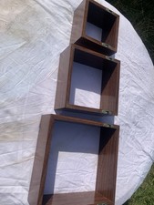 Stack Of Three Wood Shelves