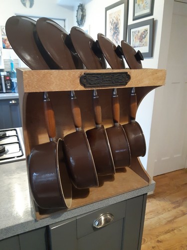 Vintage crueset pans and - crueset,