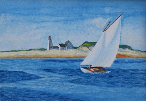 Original painting the white - -,