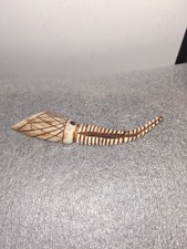 Canadian Carved Powder Horn