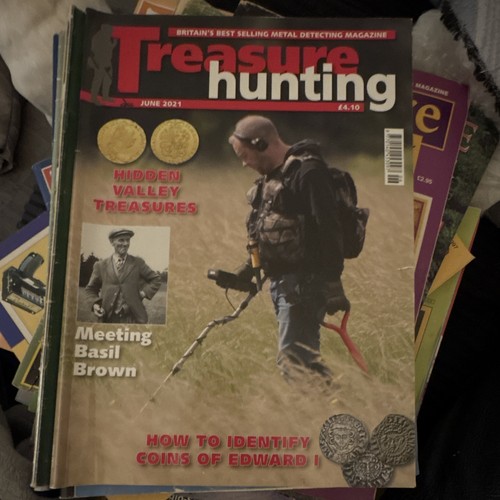 Treasure hunting magazine - hunting,