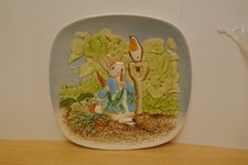 13A - Beswick Scenes of Beatrix Potter Plate 2nd Edition 1980. No Box