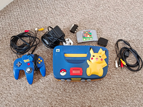 Nintendo pokemon pikachu - nintendo, 64