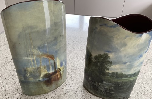 Two beswick silhouette ceramic - two,