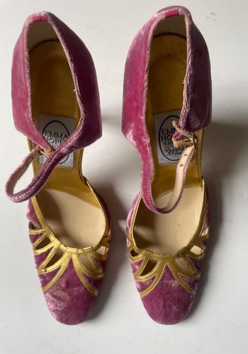 Emma hope pink velvet gold - hope,