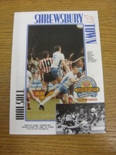 15/10/1988 Shrewsbury Town v