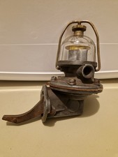 AC classic uk vintage mechanical glass bowl fuel pump model EB & FC ford Hillman