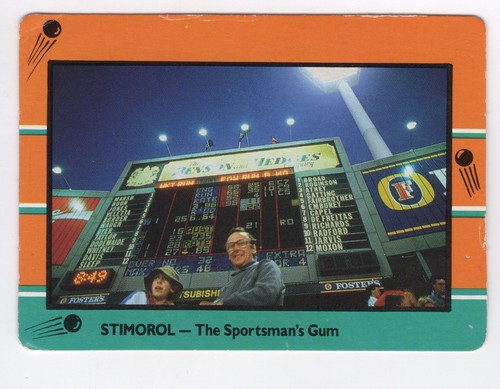 Scanlens cricket 1988 136 - cricket,