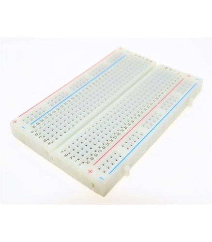 Breadboard 83x55mm 400 - , holes