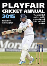 Playfair Cricket Annual 2015 by Marshall, Ian Book The Cheap Fast Free Post
