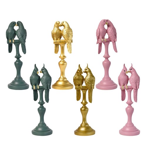Couple parrot ornament - couple,