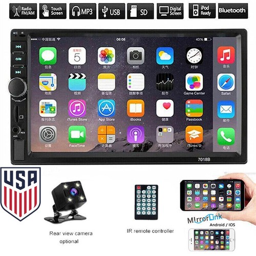 Double din car mp5 player - double,
