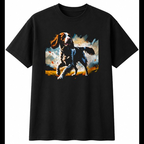 Dark fantasy welsh springer - welsh,