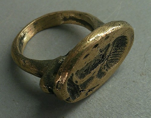 Antique roman style gilded