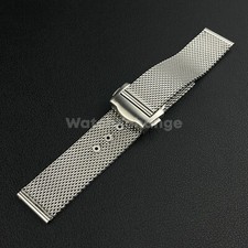 Silver 20mm Milanese Steel