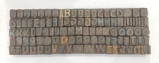 Vintage alphabet letterpress - alphabet,