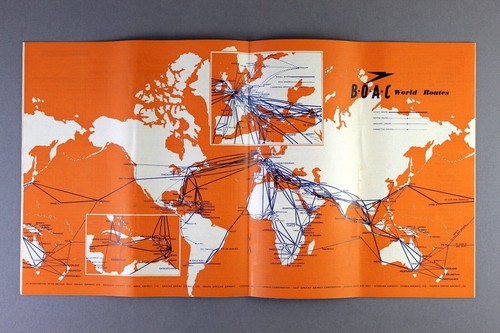 Boac airline timetable - boac,